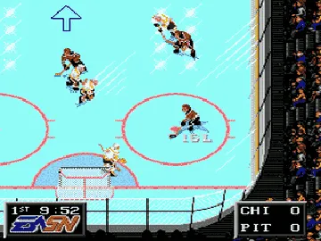 NHLPA Hockey 93 (USA, Europe) (v1 screen shot game playing